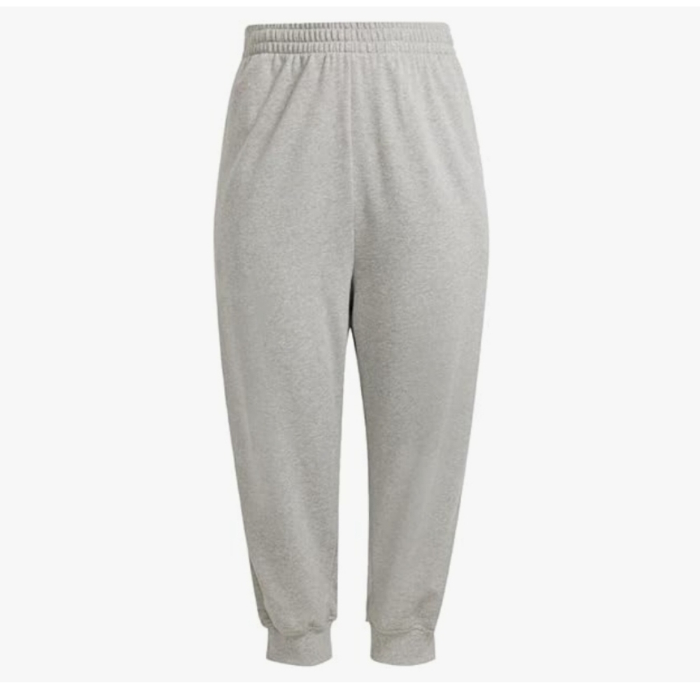 Adidas Essentials 3-Stripes Animal-Print 7/8 Pants (Plus Size)  Grey Heather